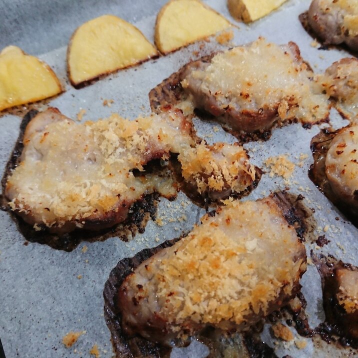 豚肉パン粉焼き